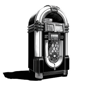 Vintage Jukebox Illustration V2 Vinyl Car Decal Sticker – Waterproof & UV-Resistant 3.4133333333333336" Vintage Jukebox Illustration V2 Vinyl Car Decal Sticker – Waterproof & UV-Resistant 3.4133333333333336"