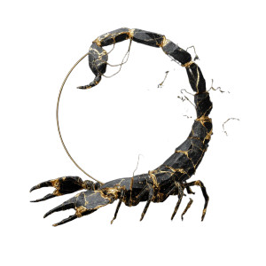 Kintsugi Scorpion Art Vinyl Car Decal Sticker – Waterproof & UV-Resistant 6.826666666666667" Kintsugi Scorpion Art Vinyl Car Decal Sticker – Waterproof & UV-Resistant 6.826666666666667"