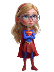 Supergirl Pixar 3D Vinyl Car Decal Sticker – Waterproof & UV-Resistant 8.213333333333333" Supergirl Pixar 3D Vinyl Car Decal Sticker – Waterproof & UV-Resistant 8.213333333333333"