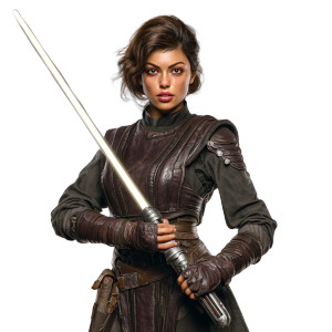 Jedi Brunette Portrait Vinyl Car Decal Sticker – Waterproof & UV-Resistant 3.4133333333333336" Jedi Brunette Portrait Vinyl Car Decal Sticker – Waterproof & UV-Resistant 3.4133333333333336"