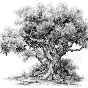 Apulian Olive Tree Vinyl Car Decal Sticker – Waterproof & UV-Resistant 6.826666666666667" Apulian Olive Tree Vinyl Car Decal Sticker – Waterproof & UV-Resistant 6.826666666666667"