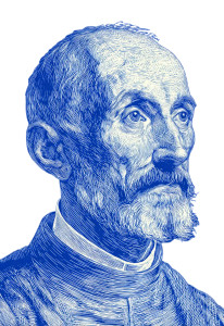 Jesuit Saint Portrait Vinyl Car Decal Sticker – Waterproof & UV-Resistant 4.426666666666667" Jesuit Saint Portrait Vinyl Car Decal Sticker – Waterproof & UV-Resistant 4.426666666666667"