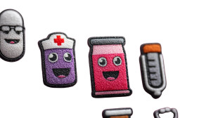 Whimsical Medical Stickers Vinyl Car Decal Sticker – Waterproof & UV-Resistant 5.4