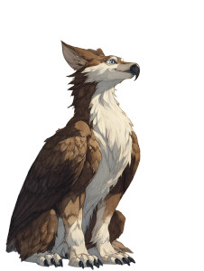 Royal Griffin V2 Vinyl Car Decal Sticker – Waterproof & UV-Resistant 4.1066666666666665"