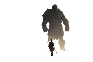 David And Goliath V4 Vinyl Car Decal Sticker – Waterproof & UV-Resistant 5.97333333333333