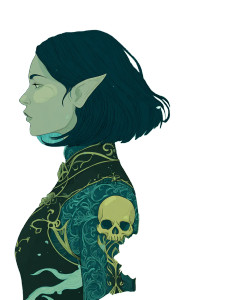 Elf Necromancer Portrait V2 Vinyl Car Decal Sticker – Waterproof & UV-Resistant 4.1066666666666665" Elf Necromancer Portrait V2 Vinyl Car Decal Sticker – Waterproof & UV-Resistant 4.1066666666666665"