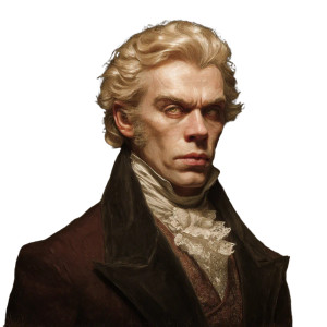 Vampire Aristocrat V2 Vinyl Car Decal Sticker – Waterproof & UV-Resistant 3.4133333333333336"