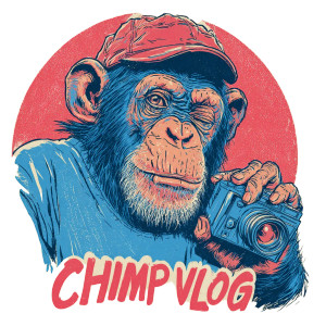 Chimp Vlog Vinyl Car Decal Sticker – Waterproof & UV-Resistant 6.826666666666667" Chimp Vlog Vinyl Car Decal Sticker – Waterproof & UV-Resistant 6.826666666666667"