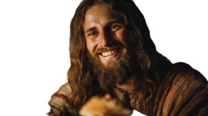 Jesus With Wine Vinyl Car Decal Sticker – Waterproof & UV-Resistant 2.72"