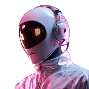 Futuristic Dj V2 Vinyl Car Decal Sticker – Waterproof & UV-Resistant 3.4133333333333336"