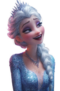 Anime Elsa Euphoria Vinyl Car Decal Sticker – Waterproof & UV-Resistant 4.4