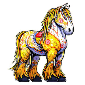 Horse V3 Vinyl Car Decal Sticker – Waterproof & UV-Resistant 3.4133333333333336" Horse V3 Vinyl Car Decal Sticker – Waterproof & UV-Resistant 3.4133333333333336"