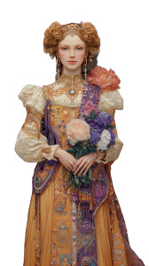 Princess In Gown Vinyl Car Decal Sticker – Waterproof & UV-Resistant 4.8533333333333335"