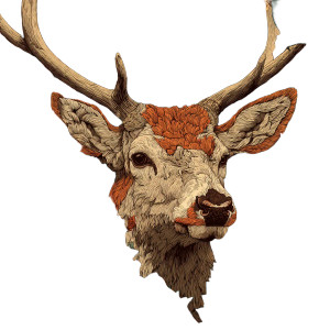 Elk In Fall Vinyl Car Decal Sticker – Waterproof & UV-Resistant 6.826666666666667" Elk In Fall Vinyl Car Decal Sticker – Waterproof & UV-Resistant 6.826666666666667"