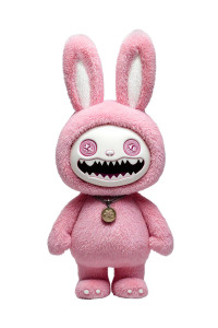 Whimsical Bunny Character Vinyl Car Decal Sticker – Waterproof & UV-Resistant 8.96"