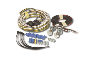 Demco RV Towed Vehicle Wiring Kit | Easy Bypass System, Front Mounted Socket, Includes 26' Wire, Bulbs, Connectors