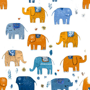 Cute Elephant Pattern Vinyl Car Decal Sticker – Waterproof & UV-Resistant 3.4133333333333336" Cute Elephant Pattern Vinyl Car Decal Sticker – Waterproof & UV-Resistant 3.4133333333333336"