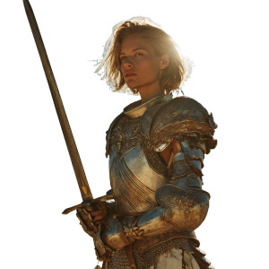 Warrior Of Light V4 Vinyl Car Decal Sticker – Waterproof & UV-Resistant 6.826666666666667"