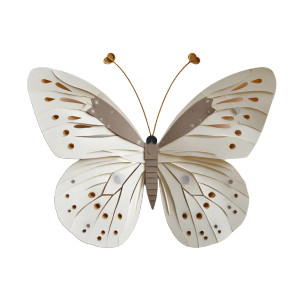 Paper Butterfly Vinyl Car Decal Sticker – Waterproof & UV-Resistant 3.4133333333333336" Paper Butterfly Vinyl Car Decal Sticker – Waterproof & UV-Resistant 3.4133333333333336"