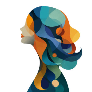 Abstract Woman Avatar Vinyl Car Decal Sticker – Waterproof & UV-Resistant 3.4133333333333336" Abstract Woman Avatar Vinyl Car Decal Sticker – Waterproof & UV-Resistant 3.4133333333333336"