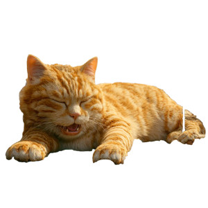 Giant Singing Cat V20 Vinyl Car Decal Sticker – Waterproof & UV-Resistant 6.826666666666667" Giant Singing Cat V20 Vinyl Car Decal Sticker – Waterproof & UV-Resistant 6.826666666666667"