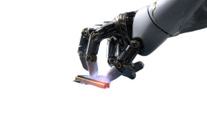 Robotic Hand Precision Vinyl Car Decal Sticker – Waterproof & UV-Resistant 5.4