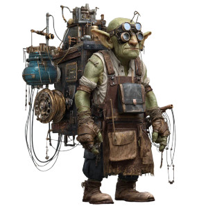 Steampunk Goblin Tinkerer V2 Vinyl Car Decal Sticker – Waterproof & UV-Resistant 3.4133333333333336" Steampunk Goblin Tinkerer V2 Vinyl Car Decal Sticker – Waterproof & UV-Resistant 3.4133333333333336"