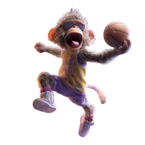 Monkey Basketball Vinyl Car Decal Sticker – Waterproof & UV-Resistant 3.4133333333333336" Monkey Basketball Vinyl Car Decal Sticker – Waterproof & UV-Resistant 3.4133333333333336"
