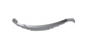 High-Quality Eye And Flat Mount Trailer Axle Leaf Spring | 7 Leafs, 7500 lb Capacity