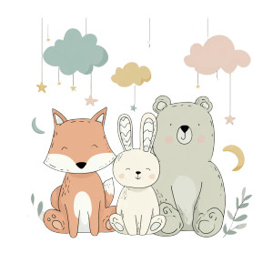 Whimsical Animal Decal Vinyl Car Decal Sticker – Waterproof & UV-Resistant 6.826666666666667"