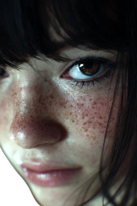 Japanese Girl Portrait V31 Vinyl Car Decal Sticker – Waterproof & UV-Resistant 4.4