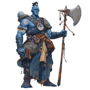 Vedalken Barbarian Vinyl Car Decal Sticker – Waterproof & UV-Resistant 3.4133333333333336"