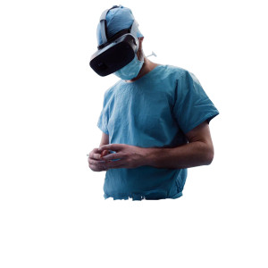 Surgeon With Vr Vinyl Car Decal Sticker – Waterproof & UV-Resistant 6.826666666666667" Surgeon With Vr Vinyl Car Decal Sticker – Waterproof & UV-Resistant 6.826666666666667"