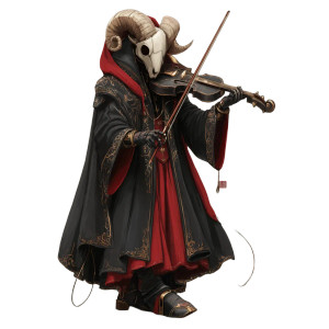 Cultist Violinist Vinyl Car Decal Sticker – Waterproof & UV-Resistant 3.4133333333333336" Cultist Violinist Vinyl Car Decal Sticker – Waterproof & UV-Resistant 3.4133333333333336"