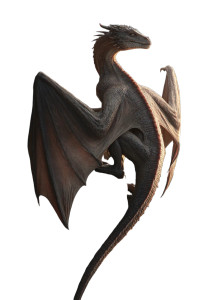 Dragon On Cliff Vinyl Car Decal Sticker – Waterproof & UV-Resistant 4.4