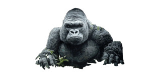 Gorilla Graffiti Vinyl Car Decal Sticker – Waterproof & UV-Resistant 5.4