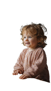 Cheerful Podcast Baby Vinyl Car Decal Sticker – Waterproof & UV-Resistant 9.706666666666667"