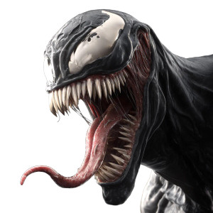 Venom'S Rage Vinyl Car Decal Sticker – Waterproof & UV-Resistant 3.4133333333333336"