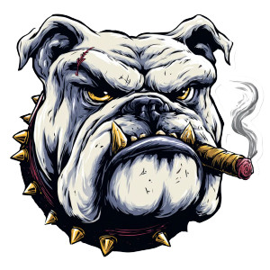 Bulldog Sticker Vinyl Car Decal Sticker – Waterproof & UV-Resistant 3.4133333333333336" Bulldog Sticker Vinyl Car Decal Sticker – Waterproof & UV-Resistant 3.4133333333333336"