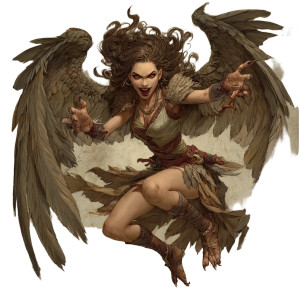 Mythological Harpy Woman Vinyl Car Decal Sticker – Waterproof & UV-Resistant 3.4133333333333336" Mythological Harpy Woman Vinyl Car Decal Sticker – Waterproof & UV-Resistant 3.4133333333333336"