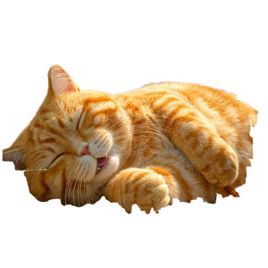 Giant Singing Cat V21 Vinyl Car Decal Sticker – Waterproof & UV-Resistant 6.826666666666667" Giant Singing Cat V21 Vinyl Car Decal Sticker – Waterproof & UV-Resistant 6.826666666666667"