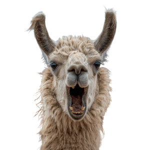 Yelling Llama Vinyl Car Decal Sticker – Waterproof & UV-Resistant 3.4133333333333336" Yelling Llama Vinyl Car Decal Sticker – Waterproof & UV-Resistant 3.4133333333333336"
