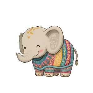 Cartoon Elephant V5 Vinyl Car Decal Sticker – Waterproof & UV-Resistant 3.4133333333333336" Cartoon Elephant V5 Vinyl Car Decal Sticker – Waterproof & UV-Resistant 3.4133333333333336"
