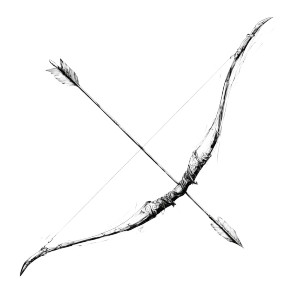 Bow And Arrow Vinyl Car Decal Sticker – Waterproof & UV-Resistant 3.4133333333333336" Bow And Arrow Vinyl Car Decal Sticker – Waterproof & UV-Resistant 3.4133333333333336"