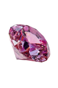 Pink Diamond Vinyl Car Decal Sticker – Waterproof & UV-Resistant 8.96"
