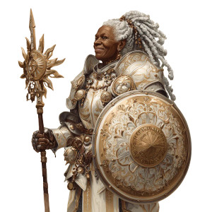 Regal Warrior Priestess Vinyl Car Decal Sticker – Waterproof & UV-Resistant 3.4133333333333336" Regal Warrior Priestess Vinyl Car Decal Sticker – Waterproof & UV-Resistant 3.4133333333333336"