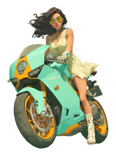 Anime Motorcycle Rider Vinyl Car Decal Sticker – Waterproof & UV-Resistant 8.213333333333333" Anime Motorcycle Rider Vinyl Car Decal Sticker – Waterproof & UV-Resistant 8.213333333333333"