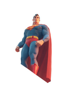 Superman On Rooftop V2 Vinyl Car Decal Sticker – Waterproof & UV-Resistant 4.1066666666666665"