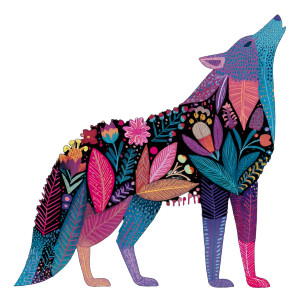 Folk Art Wolf V2 Vinyl Car Decal Sticker – Waterproof & UV-Resistant 3.4133333333333336" Folk Art Wolf V2 Vinyl Car Decal Sticker – Waterproof & UV-Resistant 3.4133333333333336"