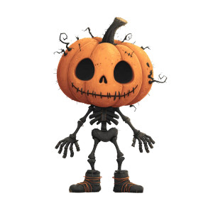 Cute Pumpkin Skeleton Vinyl Car Decal Sticker – Waterproof & UV-Resistant 3.4133333333333336" Cute Pumpkin Skeleton Vinyl Car Decal Sticker – Waterproof & UV-Resistant 3.4133333333333336"